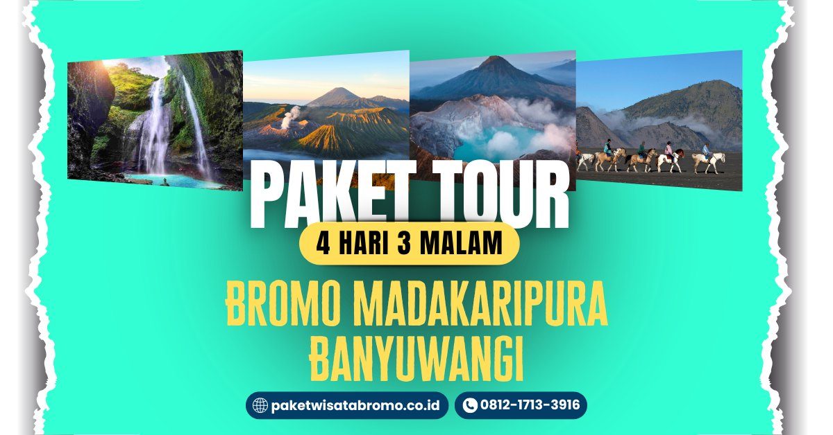 Bromo Madakaripura Banyuwangi 4D3N